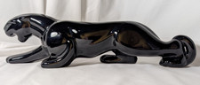 Vintage MCM Black Ceramin Panther 13