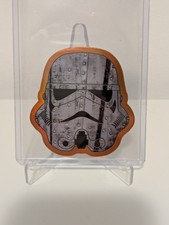 2026 Topps Chrome Star Wars #SC-8 Stormtrooper Command Orange Refractor #/25 picture