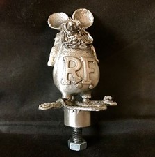 OLD SKOOL VINTAGE RAT FINK RARE /HOOD ORNAMENT /MASCOT /RAT ROD HOT ROD/ BIKE   picture
