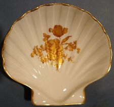Vintage Limoges (France) Candy,Trinket,Soap Dish, Gold Trim Floral Design picture