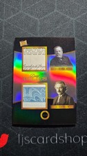 2025 Pieces Of The Past Louis Pasteur Albert Einstein Relic SPM picture
