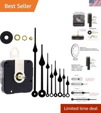 DIY Modern Quartz Clock Replacement Movement - Easy Install with Clock Hands picture
