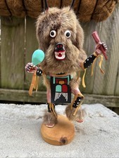 Vintage Native American Navajo Kachina Katsina Doll Largo Signed picture