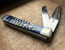 2025 Case XX 6254 SS Trapper Ocean Blue Gator Jig Bone USA Shield Limited Ed picture