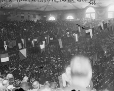 Vintage 1910 Political Convention at Saratoga 8x10 Photo Reprint picture