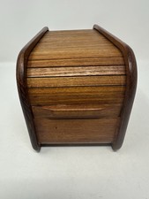 VTG Kalmar Designs Teak Wood Storage Box MCM picture