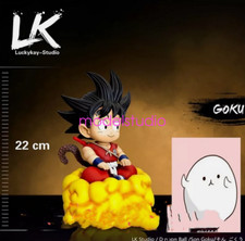 LK Studio  Son Goku Model Resin Pre-order 22cm x 14cm x 17cm Painted picture