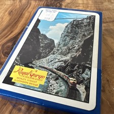 Sealed Vintage Royal Gorge Colorado Souvenir Playing Cards Mint Condition picture