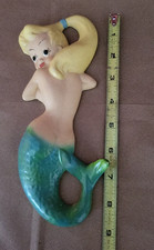 Vintage Freeman-McFarlin Fantasy Mermaid Wall Plaques Figurines Lot/Set of 3 picture