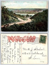 Kentucky Hills Keefer Lane Park Avenue Bridge Cincinnati Ohio Postcard AX310 picture
