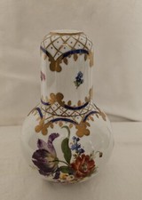 VINTAGE ELIOS ITALY HAND PAINTED PEINT MAIN H F TUMBLER UP BEDSIDE WATER CARAFE picture
