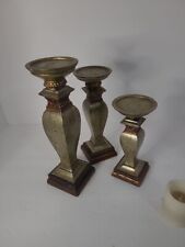 Vintage Style Art Deco Style Candle Holder - Set of 3 -  picture