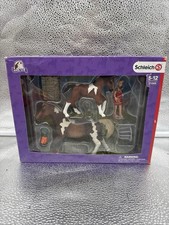 Schleich Horse Club Horse Feeding Set #21049—NEW IN BOX—Never Opened, HTF picture
