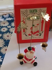 Holt Howard Santa Carousel With Original Box Price Rare Piece As Found 6058 picture
