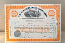 1958 St Joseph Lead Company Stock Certificate 25 Shares Mining Missouri picture