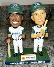 *New* Tampa Bay Rays Tino Martinez Fred McGriff Bobblehead Suncoast Credit Union picture