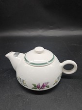 Vintage Neiman Marcus Floral Teapot Made In Western Germany picture