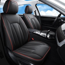 Car Seat Covers Full Set,Waterproof and Breathable Luxury Leather Seat Covers... picture