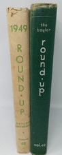 Baylor University The Round Up Yearbook Lot 1949 1950  Vintage Annual Vol 48 49 picture
