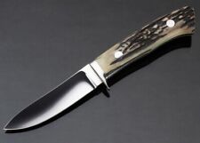 Handmade Bob Loveless Knife, Hunting Knife, Custom Handmade Knife, Stag horn picture