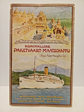 1915 KPM Royal Packet Navigation Dutch East Indies Java Travel Booklet Steamship picture