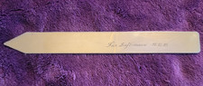 1985 German Steel Engraved Letter Opener ~ Für Luftimausi ~ Cold War-Era Gift 7