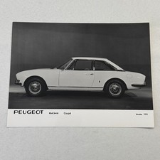 1970 Peugeot 504 Coupe Factory Press Photo Photograph Vintage picture