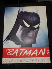 1998 ~ BATMAN ANIMATED ~ COMIC ART BOOK ~ PAUL DINI & CHIP KIDD picture