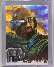 2025 Topps Star Wars Hyperspace Saw Gerrera By Matthew M. Skillern picture