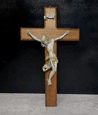 Bagno Argento 99.9% Pewter Crucifix Wall Cross 12