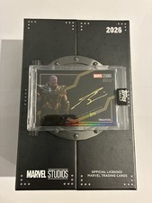 Topps Marvel Vault Thanos Josh Brolin Gold Laced Auto /10 With Empty Box picture