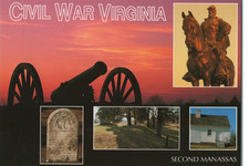 Civil War Virginia Second Manassas National Battlefield Park 4X6 Postcard picture