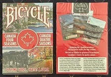 Bicycle Canada Four Seasons playing cards picture