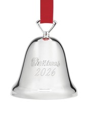 REED & BARTON 2026 CHRISTMAS BELL /SILVER PLATED /NEW /  OVER $39.00 picture