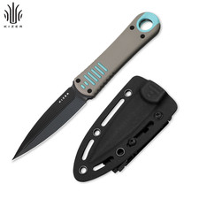 Kizer Hidden Agenda EDC Tactical Fixed Knife AEB-L Blade G10 Handle + Sheath picture