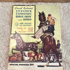 1949 Grand National Livestock Exposition Cow Palace SF Horse Show Rodeo Program picture