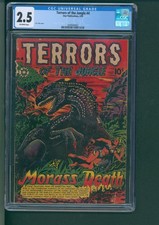 Terrors of the Jungle #4 (Star Publications 1953) CGC 2.5 LB Cole picture