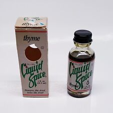 Dilijan Liquid Spice Thyme Vintage - 1oz - 29.5ml - Discontinued New Old Stock picture