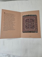 Miniature Franklin Mint Oriental Rug - SAROUK- in a Card picture