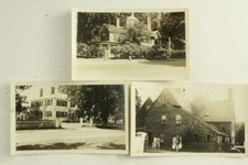 Vintage 3PC Lot Postcards RPPC Real Photo Hawthorne's House Travel Photos picture