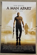 A Man Apart Vin Diesel Larenz Tate 2003 Movie Original Poster 14x20
