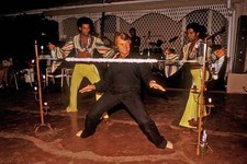 Fritz Wepper vacation in the Bahamas Bahamas Caribbean Limbo bar - 1978 Photo picture