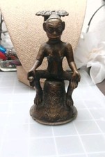VTG Unique Metal Statue Figurine  picture