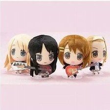 Banpresto K-ON Nyu Plush Toy Set of 4 Ichiban Kuji Premium E Prize Used picture
