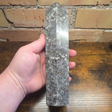 Large Yooperlite, UV Reactive Mineral Point Tower,8.5 inches, almost 2lb, L#1 picture