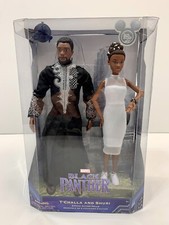 T'CHALLA AND SHURI 2-PACK ACTION DOLL SET D23 EXPO 2019 LIMITED RELEASE RARE HTF picture