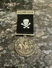 U.S. Navy Shellback Medal Equator Crossing Davey Jones Pollywog 1930s USN Repro picture