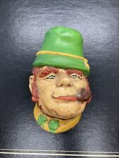 Vintage 1960s Wall Head Bust Paddy Irish Bossons England Chalkware picture