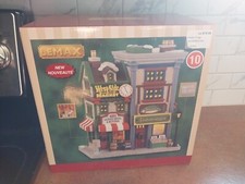 Lemax West Side  Market Shops  Christmas Village Holiday Building Nib picture