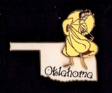 Disney 2002 3D State Character Oklahoma Cruella De Vil from Pin picture